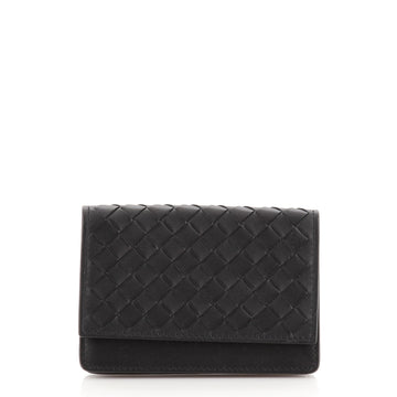 Bottega Veneta Flap Card Case Intrecciato Nappa