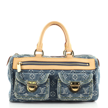 Louis Vuitton Neo Speedy Bag Denim