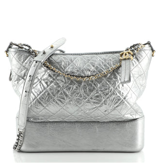 Chanel Gabrielle Hobo Quilted Aged Calfskin Large