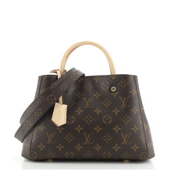 Louis Vuitton Montaigne Handbag Monogram Canvas BB