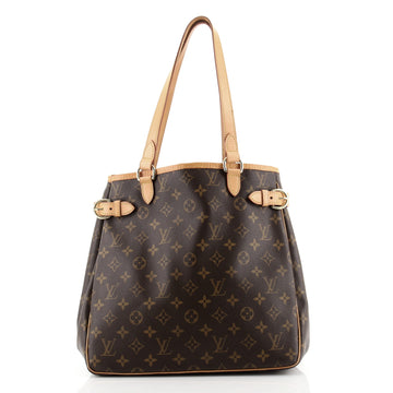 Louis Vuitton Batignolles Handbag Monogram Canvas Vertical