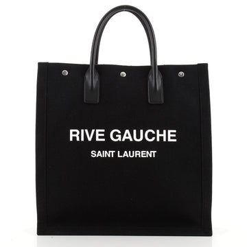 Saint Laurent Rive Gauche Shopper Tote Canvas Tall