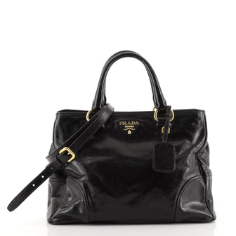 Prada Convertible Open Tote Glace Calf Medium