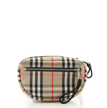 Burberry Cannon Bum Bag Vintage Check Canvas Small