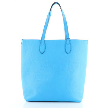 Burberry Remington Tote Embossed Leather Tall