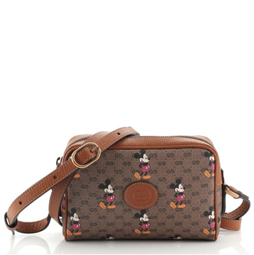 Gucci Disney Mickey Mouse Round Backpack Printed Mini GG Coated Canvas Mini
