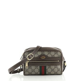 Gucci Ophidia Shoulder Bag GG Coated Canvas Mini