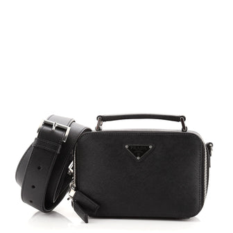 Prada Brique Crossbody Bag Saffiano Leather Mini