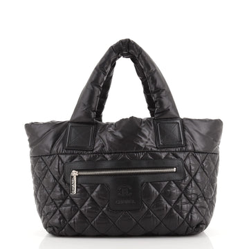 Chanel Coco Cocoon Reversible Tote Quilted Nylon Small