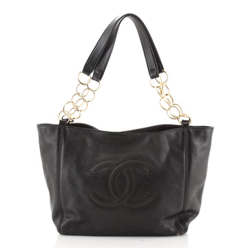 Chanel Vintage Timeless Open Chain Tote Caviar Small