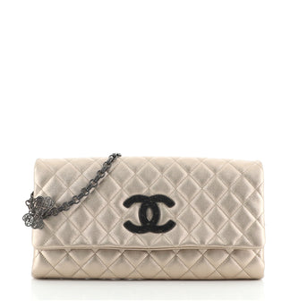 Chanel Butterfly Chain Clutch Quilted Lambskin