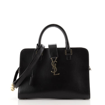 Saint Laurent Monogram Cabas Leather Small