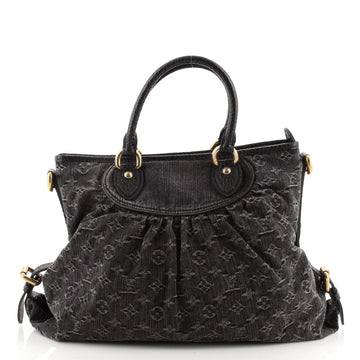 Louis Vuitton Neo Cabby Handbag Denim MM
