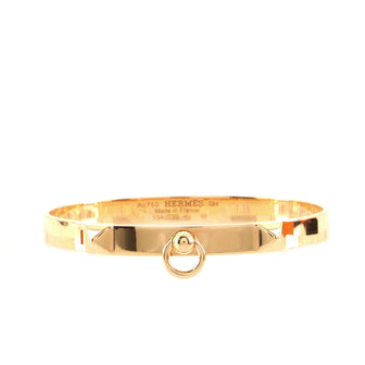 Hermes Collier de Chien Bracelet 18K Rose Gold PM