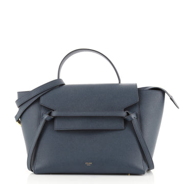 Celine Belt Bag Textured Leather Mini