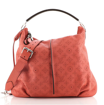 Louis Vuitton Selene Handbag Mahina Leather GM