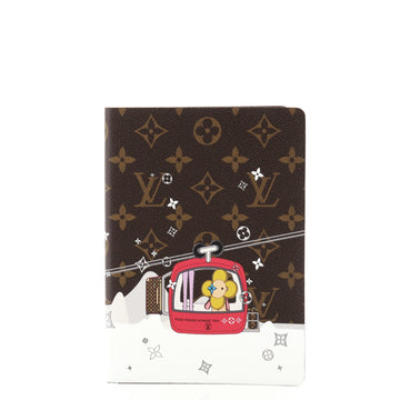Louis Vuitton Clemence Notebook Limited Edition Vivienne Xmas Monogram Canvas MM