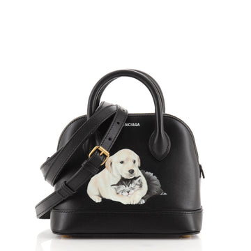 Balenciaga Puppy and Kitten Ville Bag Leather XXS