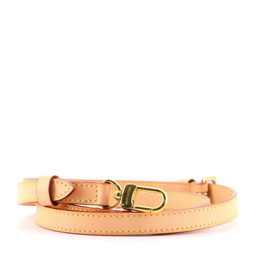 Louis Vuitton Adjustable Shoulder Strap Vachetta Leather 18mm