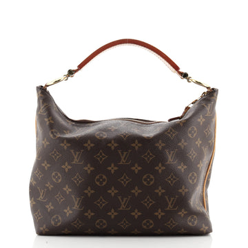 Louis Vuitton Sully Handbag Monogram Canvas PM