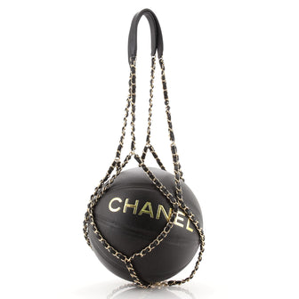 Chanel Basketball and Chain Net Calfskin