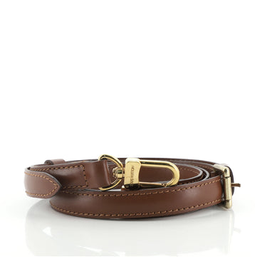 Louis Vuitton Adjustable Shoulder Strap Leather 18mm