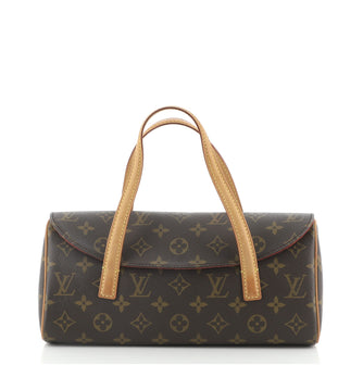 Louis Vuitton Sonatine Handbag Monogram Canvas