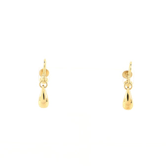 Tiffany & Co. Elsa Peretti Teardrop Earrings 18K Yellow Gold