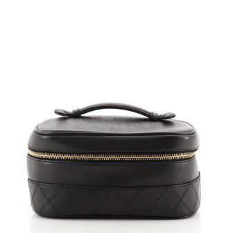 Chanel Vintage Cosmetic Case Lambskin
