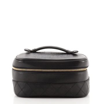 Chanel Vintage Cosmetic Case Lambskin