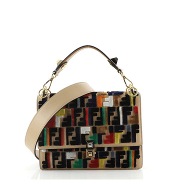 Fendi Kan I Bag Zucca Velvet Medium
