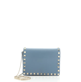 Valentino Rockstud Pouch Crossbody Bag Leather Mini