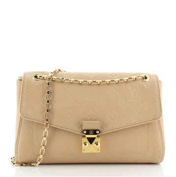 Louis Vuitton Saint Germain Handbag Monogram Empreinte Leather PM