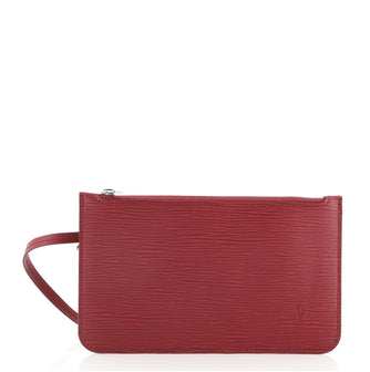 Louis Vuitton Neverfull Pochette Epi Leather Small