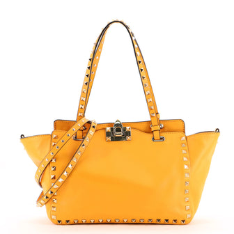 Valentino Rockstud Tote Soft Leather Small