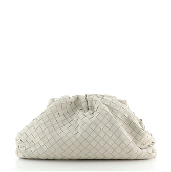 Bottega Veneta The Pouch Intrecciato Leather Large