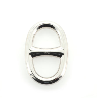 Hermes Chaine D'Ancre Scarf Ring Permabrass