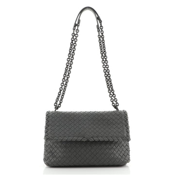 Bottega Veneta Olimpia Crossbody Bag Intrecciato Nappa Small