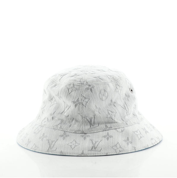 Louis Vuitton, Other, 220 Monogram Denim Reversible Bucket Hat