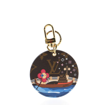 Louis Vuitton Round Coin Purse Limited Edition Vivienne Xmas Monogram Canvas