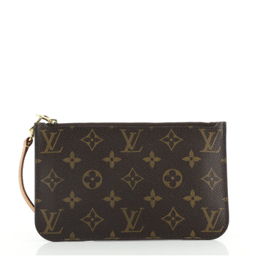 Louis Vuitton Neverfull Pochette Monogram Canvas Small