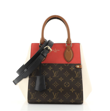 Louis Vuitton Fold Tote Monogram Canvas and Leather PM