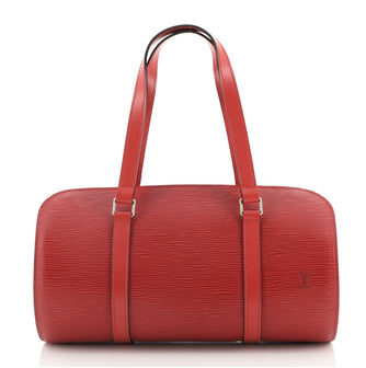 Louis Vuitton Soufflot Handbag Epi Leather