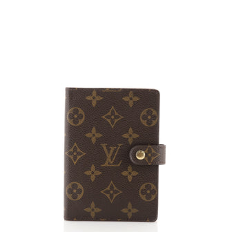 Louis Vuitton Ring Agenda Cover Monogram Canvas PM