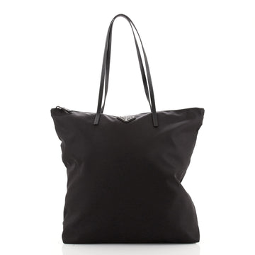 Prada Slim Zip Tote Tessuto Medium