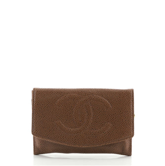 Chanel Timeless CC Flap Wallet Caviar Small