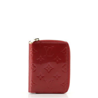 Louis Vuitton Bifold  Zip Wallet Monogram Vernis