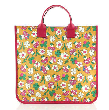 Gucci Kid's Tote Printed Coated Canvas