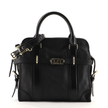 Burberry Minford Satchel Leather Medium