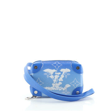 Louis Vuitton Soft Trunk Necklace Wallet Limited Edition Monogram Clouds